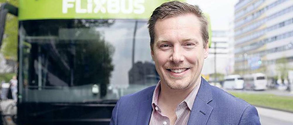 André Schwämmlein (35) ist Gründer und Geschäftsführer des Fernbusunternehmens Flixbus. Der Wirtschaftsingenieur gründete das Start-up mit Sitz in Berlin und München im Jahr 2013 zusammen mit Daniel Krauss und Jochen Engert. Alle drei führen Flixbus auch operativ und sind am Unternehmen beteiligt.