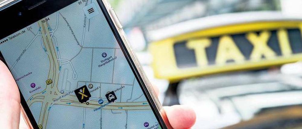App zum Taxi. Mytaxi Match verknüpft zwei Fahrten zu einer gemeinsamen – das soll jüngere Kunden ansprechen. 