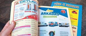 Von A wie „Alarmanlagen“ bis W wie „Werbeagenturen“: Das Berliner Branchenbuch Türk is Rehberi ist nun in der Ausgabe 2018/19 in einer Auflage von 30 000 Exemplaren erschienen. Bald soll es auch im Internet verfügbar sein. 