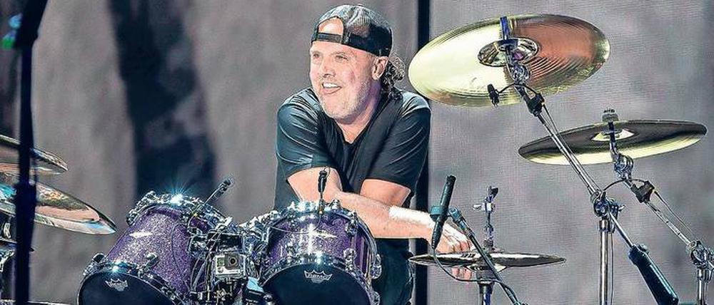 Metallicas Drummer Lars Ulrich will die Kontrolle behalten. Foto: Suzanne Cordeiro/AFP