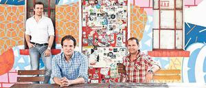 Als „Google für Ferienwohnungen“ sehen die HomeToGo-Gründer Nils Regge, Patrick Patrick Andrä und Wolfgang Heigl ihr Start-up Hometogo. 