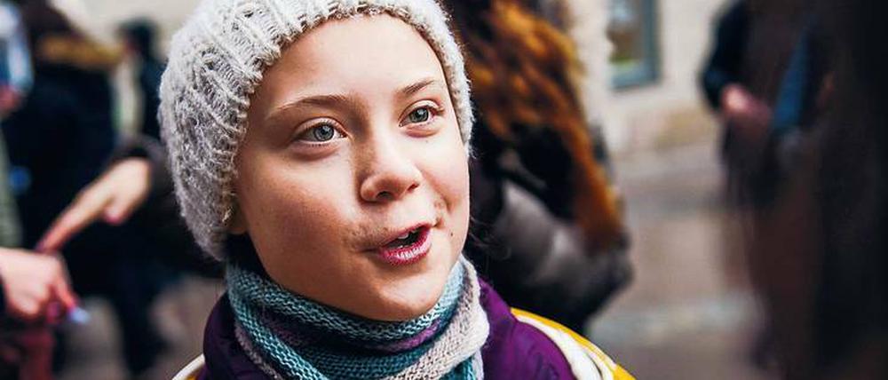 Die 16-jährige schwedische Klimaaktivistin Greta Thunberg.