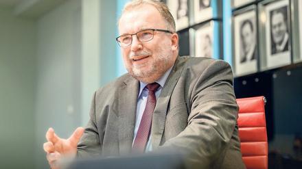 „Ein Industrieland müsste das besser hinbekommen“, sagt BDI-Chef Siegfried Russwurm über das Impfmanagement in Deutschland. 