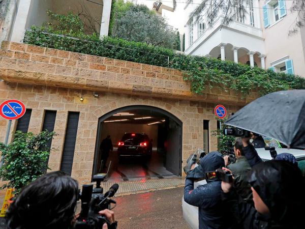 Seit Tagen belagern Journalisten das Haus in Beirut, in dem man Carlos Ghosn vermutet. 