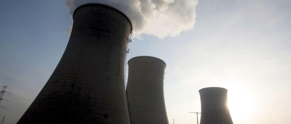 Kohlekraftwerk in Xining, China: Im Inland will Peking noch bis 2026 neue Meiler bauen.
