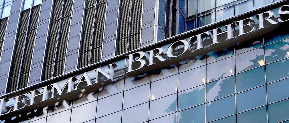 Der Tag der Pleite: Am 15. September 2008 musste Lehman Brothers Insolvenz anmelden.