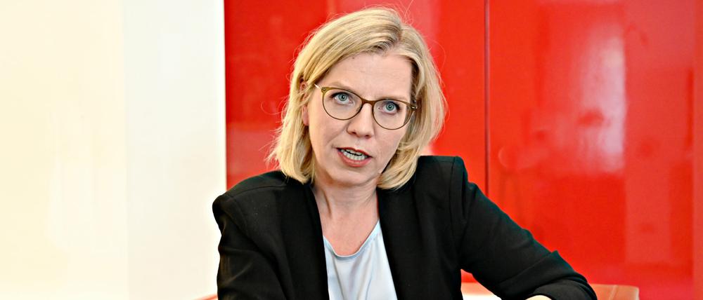 Leonore Gewessler, österreichische Energieministerin, und Vizeparteichefin der Grünen.