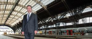 Der Vorsitzende der Gewerkschaft Deutscher Lokomotivführer, Claus Weselsky, will in diesem Sommer in den Arbeitskampf ziehen.