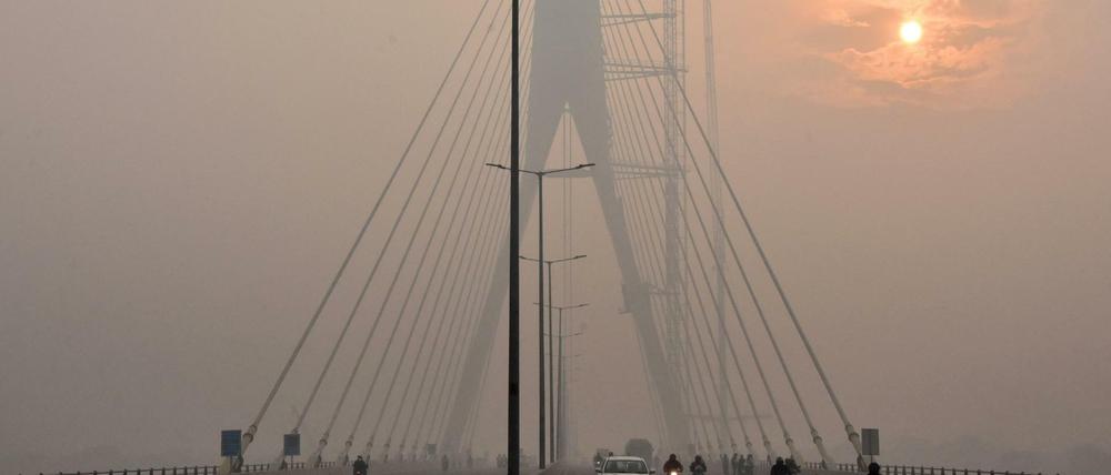 Ain't no sunshine - Luftverschmutzung, wie hier in Indien zu beobachten, gilt als eines der drängendsten globalen Probleme. 