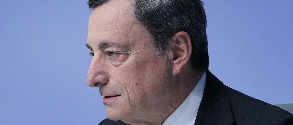 Mario Draghi, Chef der EZB-Bank