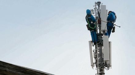 Ein Testfeld für den neuen Mobilfunkstandard 5G wird jetzt in Berlin eröffnet. 