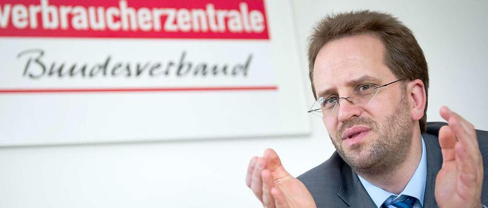 Neu im Amt: Der Chef des Verbraucherzentrale Bundesverbands (VZBV) Klaus Müller.
