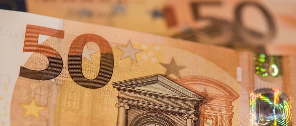 Der neue 50-Euro-Schein. Erkennen Sie Unterschiede?