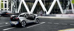 Noch fährt der i3 als Konzeptfahrzeug. Im kommenden Jahr will BMW das kleine Elektroauto auf den Markt bringen.