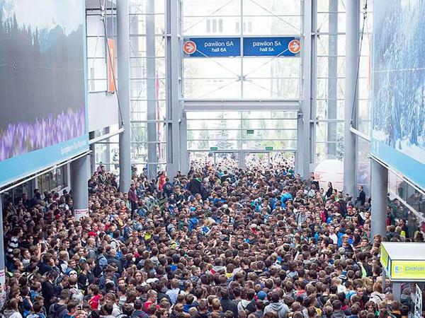Mehr als gut besucht. Die Computerspielemesse „Poznan Game Arena 2014“ lockte rund 60.000 - meist jüngere - Besucher in die west-polnische Stadt.