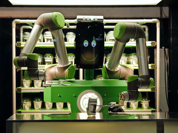 Zukunftsmusik: Der Roboter als allzeit einsetzbarer Kioskverkäufer