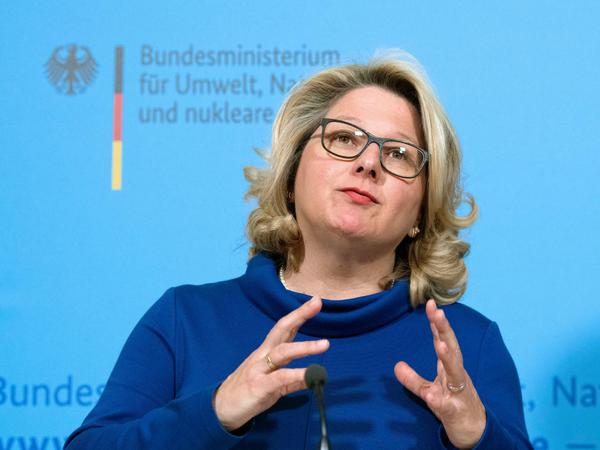 Umweltbundesministerin Svenja Schulze (SPD) will die Kreislaufwirtschaft stärken.