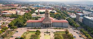 Relikt aus den 1930er Jahren: das Rathaus in Pretoria, Hauptstadt von Südafrika. 