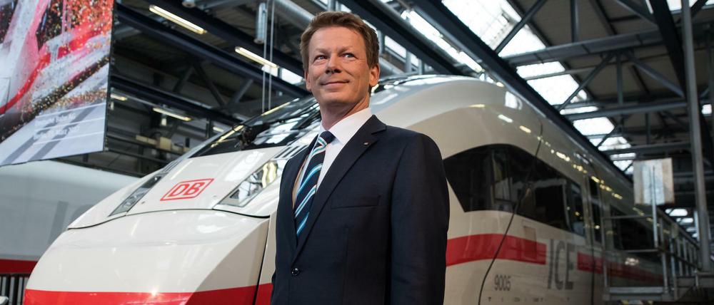 Bahn-Chef Richard Lutz: Bei der Digitalisierung des Schienverkehrs hat sein Unternehmen riesigen Nachholbedarf.