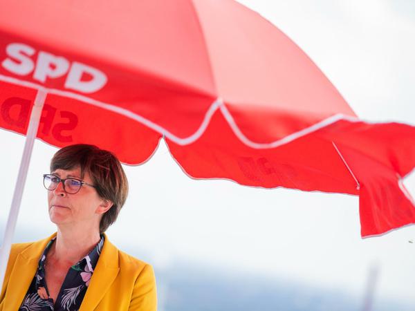 Die SPD-Vorsitzende Saskia Esken war im Sommer gegen eine Kaufprämie für Pkw mit schadstoffärmeren Verbrennungsmotoren. 