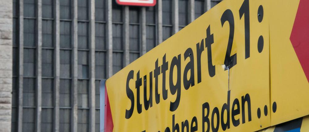 Ein Fass ohne Boden? Das Bahnprojekt Stuttgart 21 soll 8,2 Milliarden Euro kosten.