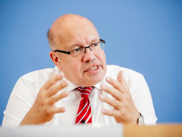 Will deutsche Unternehmer vor Vorverurteilung und Bürokratie schützen: Bundeswirtschaftsminister Peter Altmaier (CDU)