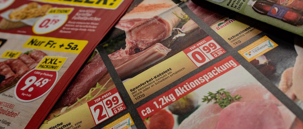 Hauptsache billig: Fleisch ist im Supermarkt ein Lockartikel.