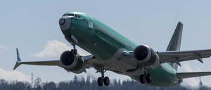 Eine 737 Max von Boeing. Der Lufthansa-Chef sagt, sein Unternehmen habe nicht das Vertrauen verloren.
