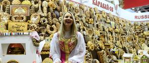 Russisches Brot auf der Grünen Woche: 2013 war Russland als Gast noch in Berlin dabei. 