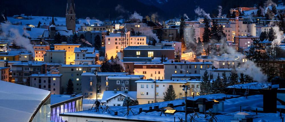 Im Schweizer Ski-Resort Davos trifft sich die globale Elite.