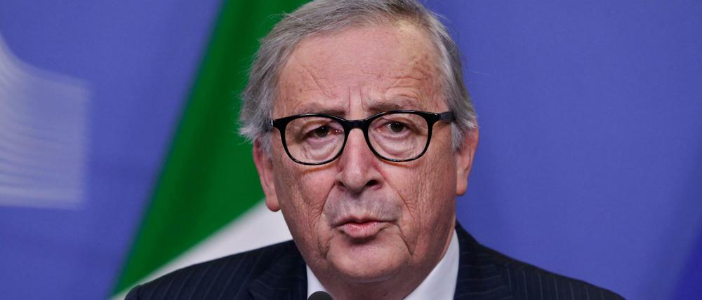 Der Kommissionspräsident der EU Jean-Claude Juncker. 