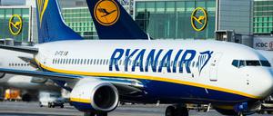 Die Piloten der Fluggesellschaft Ryanair wollen streiken. 
