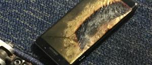 Fälle von brennenden Samsung Galaxy Note 7 scheinen sich zu häufen. 