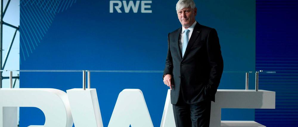 Der CEO des Energiekonzerns RWE Martin Schmitz will den Konzern „grün“ machen. 