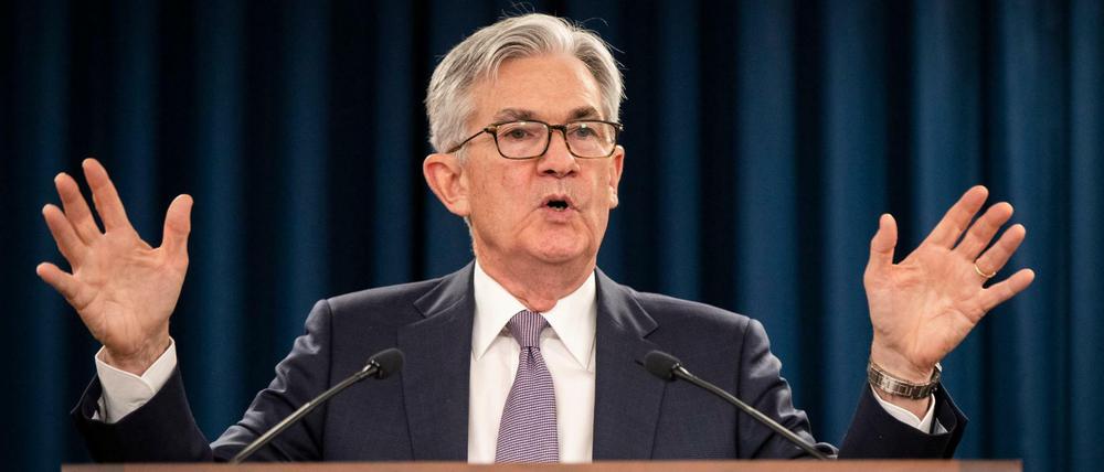 Hält an seiner ultralockeren Geldpolitik fest: Jerome Powell, Vorsitzender der US-Notenbank Federal Reserve. 