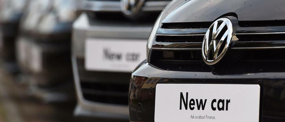 Auch bei VW liegen die Quartalszahlen niedriger als im Vorjahr.