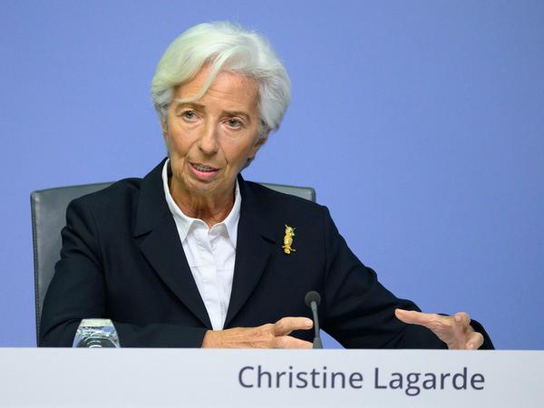 Christine Lagarde ist Präsidentin der Europäischen Zentralbank.