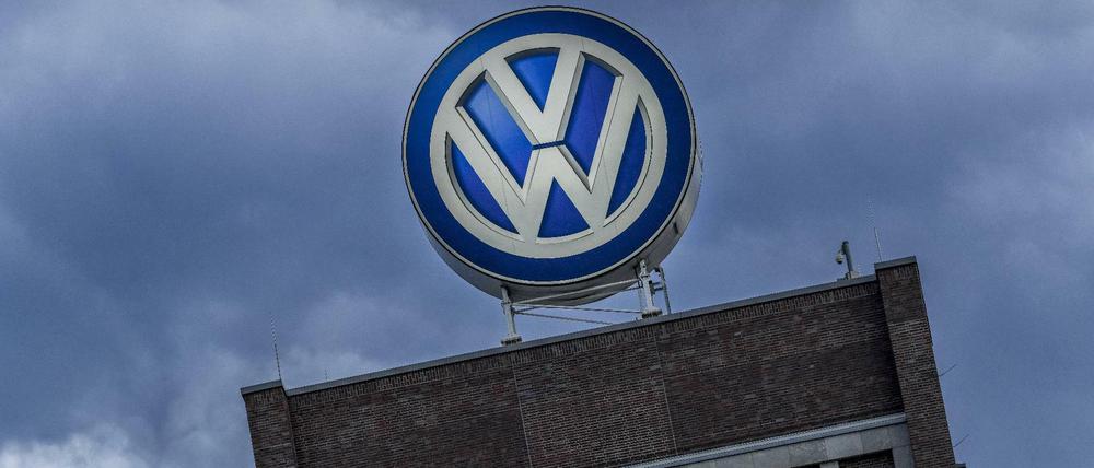 Due VW-Unternehmenszentrale in Wolfsburg.