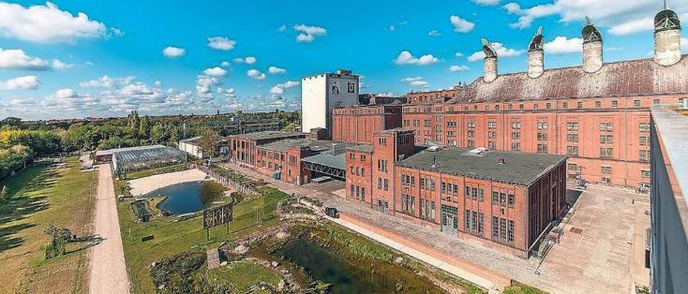 Das Industriedenkmal Malzfabrik gilt als Hort der Kreativität, Kultur und Innovation.