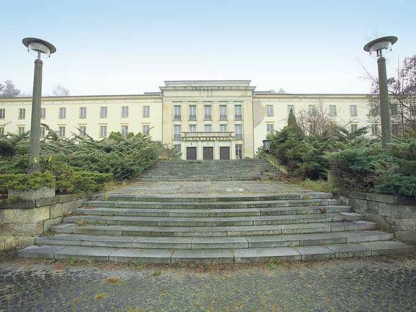 Die ehemalige Jugendhochschule der Freien Deutschen Jugend (FDJ) am Bogensee. 