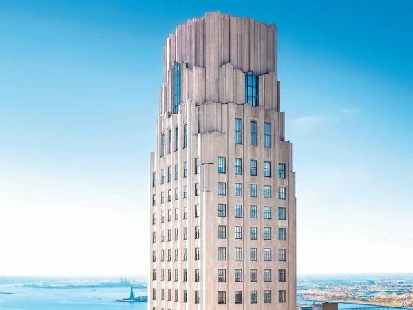 Ein Penthouse im "One Wall Street" bietet einen 360-Grad Panorama-Ausblick.