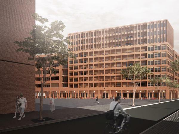 Im Quartier Heidestraße soll der Entwurf des Berliner Architekturbüros "Robertneun Architekten" realisiert werden.