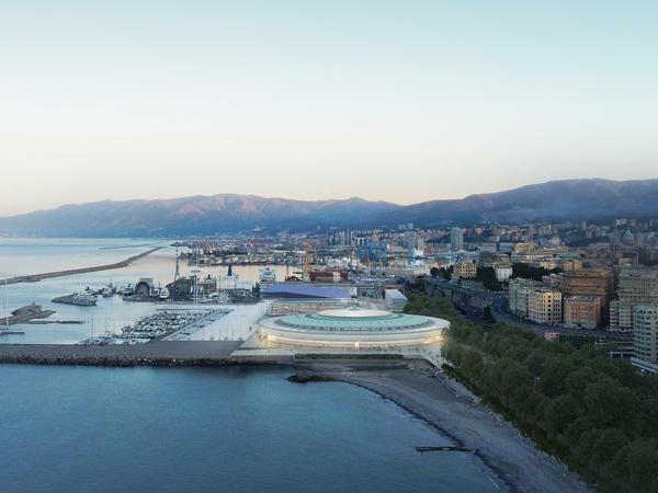 Italiens wichtigste Hafenstadt erfindet sich neu: Genua entwickelt in Richtung Meer neue Stadtlandschaften. Die futuristischen Pläne des Stararchitekten Renzo Piano nehmen an der „Waterfront“ Gestalt an.  