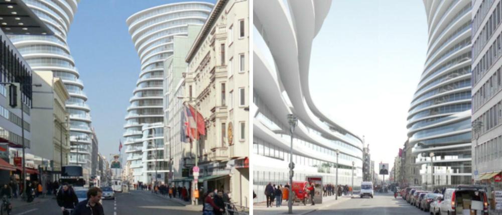 Als "bauchtanzende Blutegel" bezeichnet ein Architekturkritiker Braunfels' Entwurf