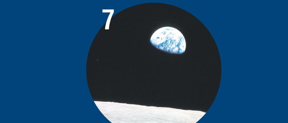Da geht die Erde auf. Ein Nebenprodukt des ersten Mondfluges wurde zu seinem Markenzeichen: Das "Earthrise"-Foto.