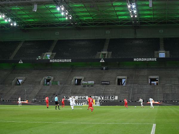 Das Rheinderby Mönchengladbach gegen Köln als „Geisterspiel“ 