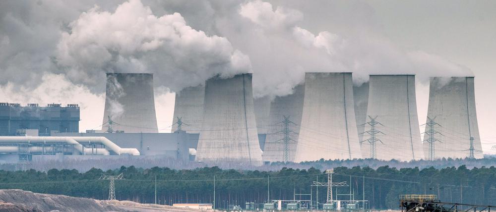 Ein großer Teil der deutschen Kohlendioxidemissionen stammt aus Kohlekraftwerken.