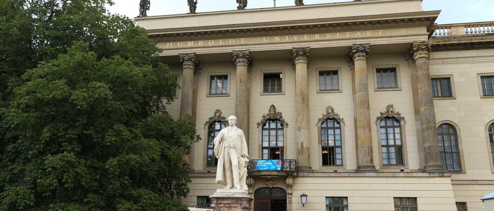 Die Humboldt-Universität in Berin. 