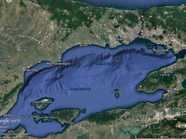Gefährdete Region: Das Marmarameer im Nordwesten der Türkei. 