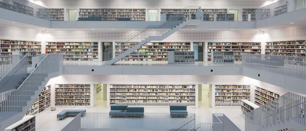 Die Stadtbibliothek in Stuttgart 